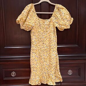 Stellah sunflower dress